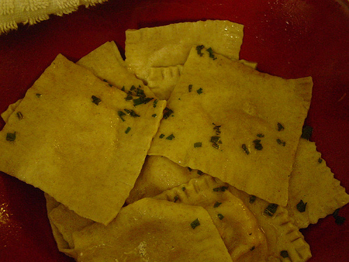 ravioli genghini e iometti